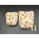 Pieluszka wielorazowa Kieszonka Coolmax NB 1,5-8 kg – Liski | NappiMe®